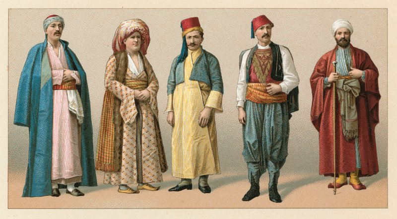 Tyrkia kostyme av French School