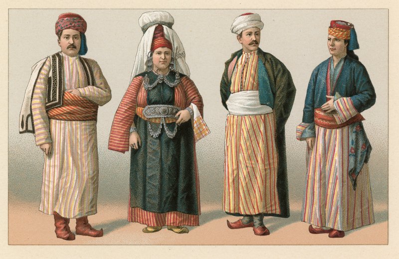 Tyrkia kostyme av French School