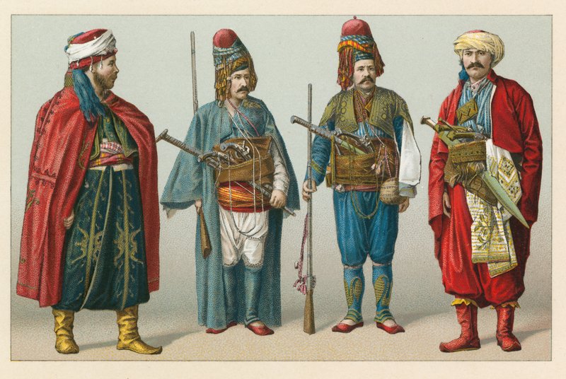 Tyrkia kostyme av French School