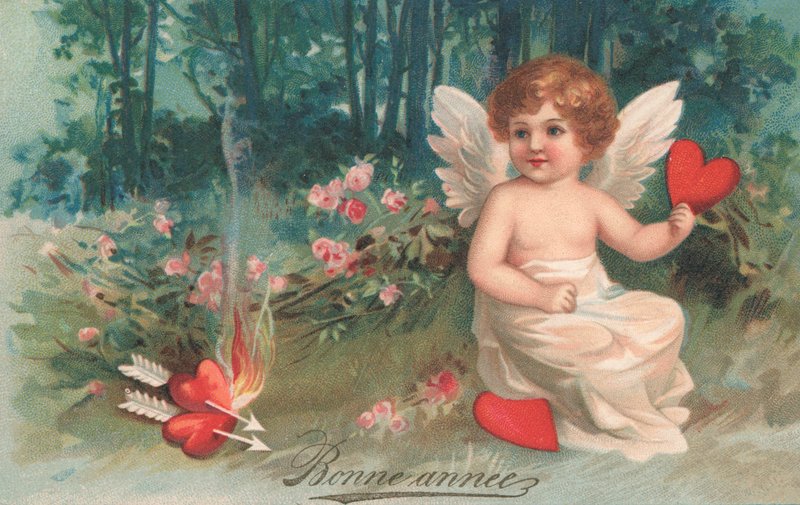 Valentine Cupid av French School