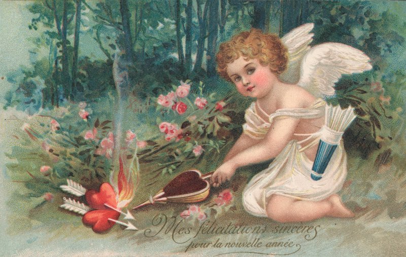 Valentine Cupid av French School
