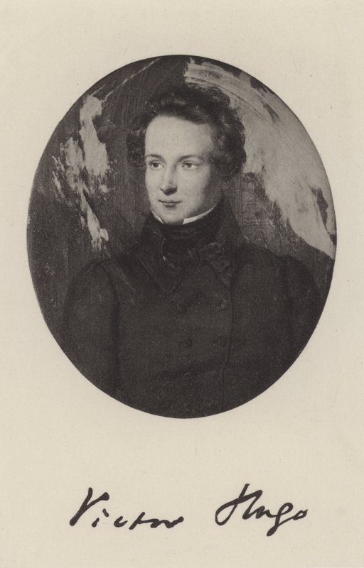 Victor Hugo , fransk poet, romanforfatter og dramatiker av French School