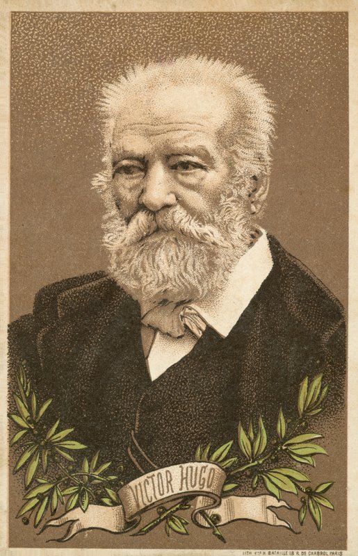 Victor Hugo , fransk poet, romanforfatter og dramatiker av French School