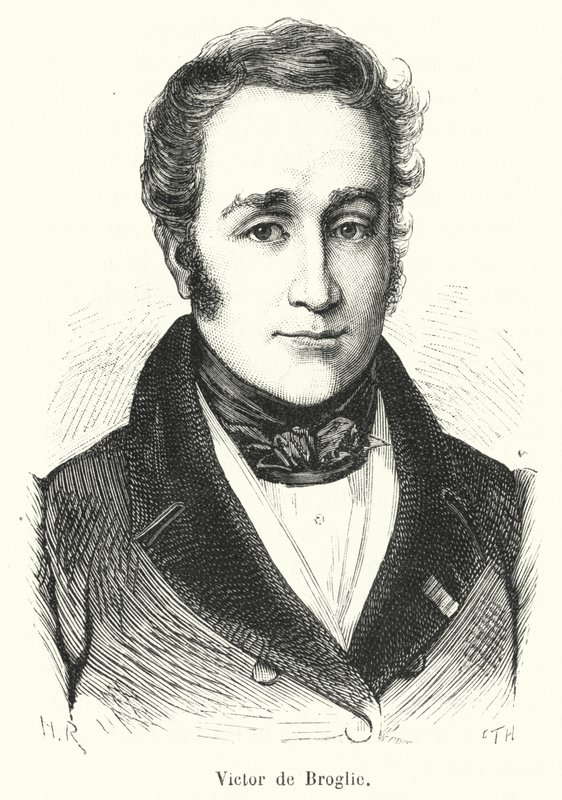 Victor de Broglie (gravering) av French School
