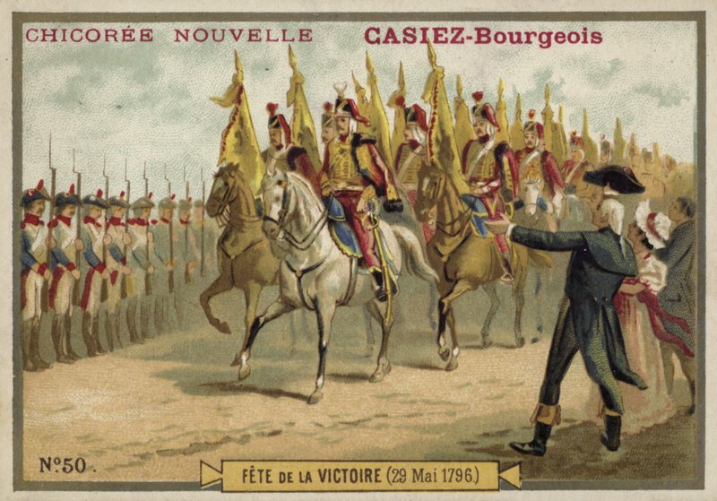 Seiersparade, 29. mai 1796 av French School
