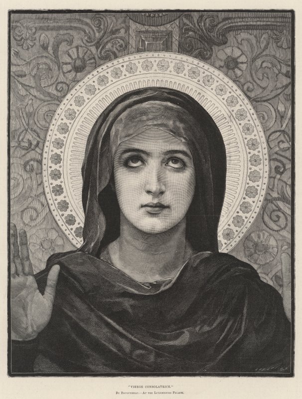 Vierge Consolatrice, ved Luxembourg-palasset av French School