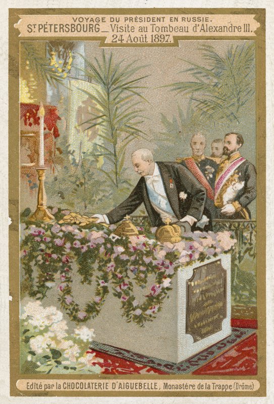 Besøk av den franske presidenten Felix Faure i Russland, 24. august 1897 av French School