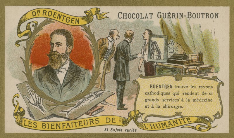 Wilhelm Roentgen, tysk fysiker som oppdaget røntgenstråler av French School