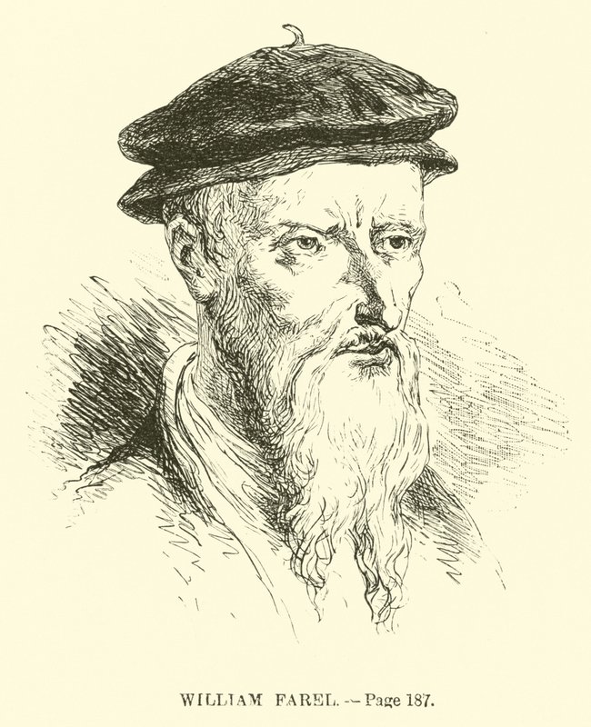 William Farel av French School