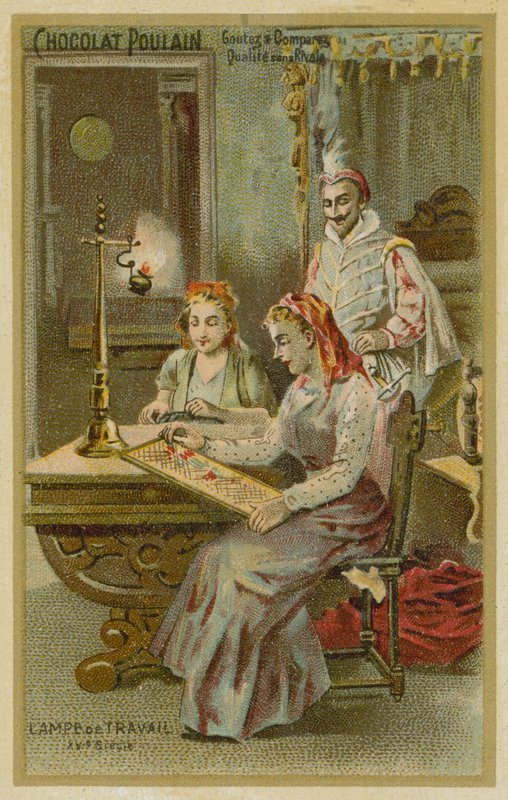 Arbeidslampe, 1400-tallet av French School