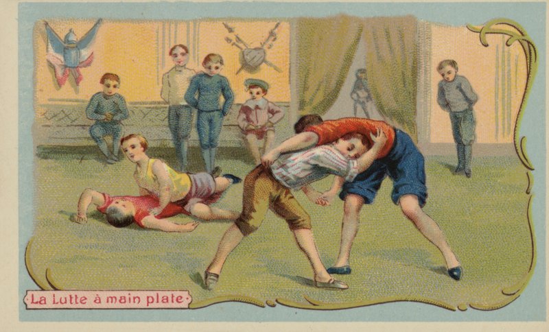 Bryting (chromolitho) av French School