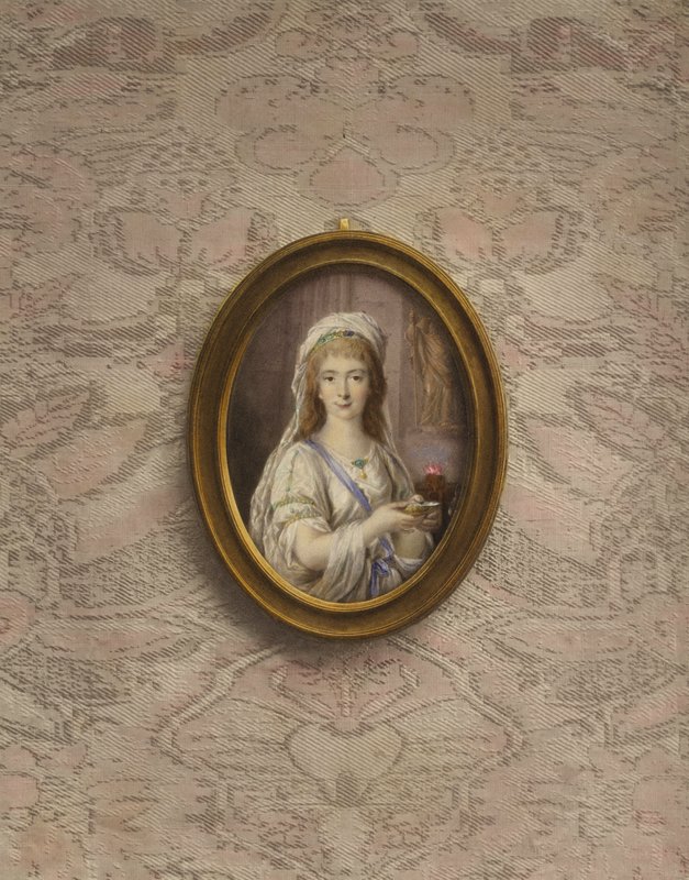 Portrett av en vestalsk jomfru av Friedrich Heinrich Fuger