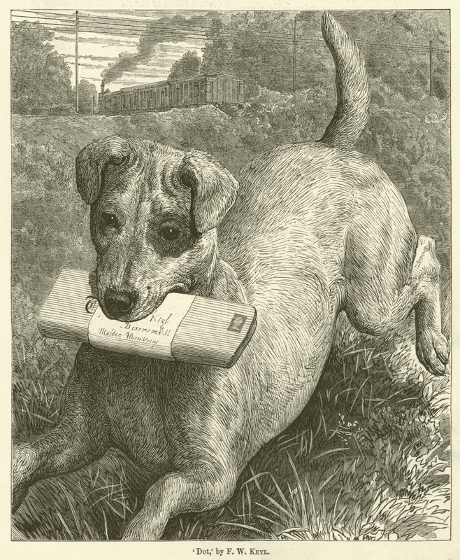 Hund (gravering) av Friedrich Wilhelm Keyl