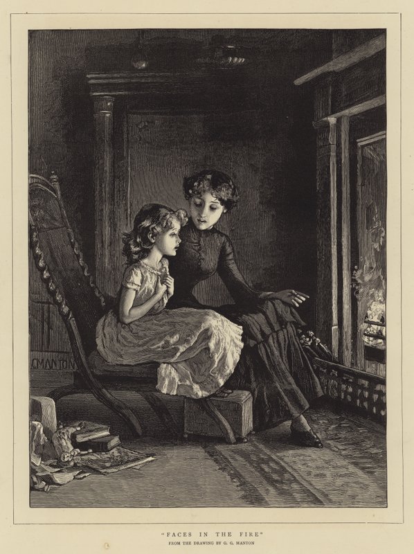 Ansikter i ilden av G. Grenville Manton
