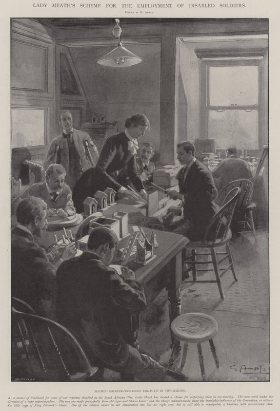 Lady Meaths ordning for ansettelse av funksjonshemmede soldater av G.S. Amato