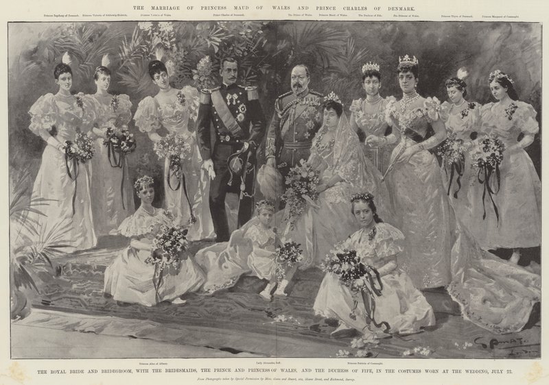 Ekteskapet til prinsesse Maud av Wales og prins Charles av Danmark av G.S. Amato
