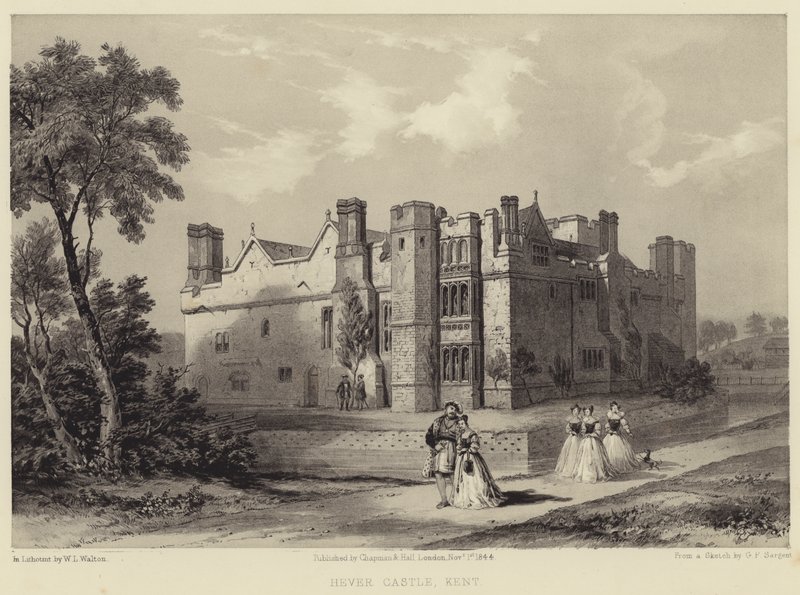Hever Castle, Kent av G. F. Sargent