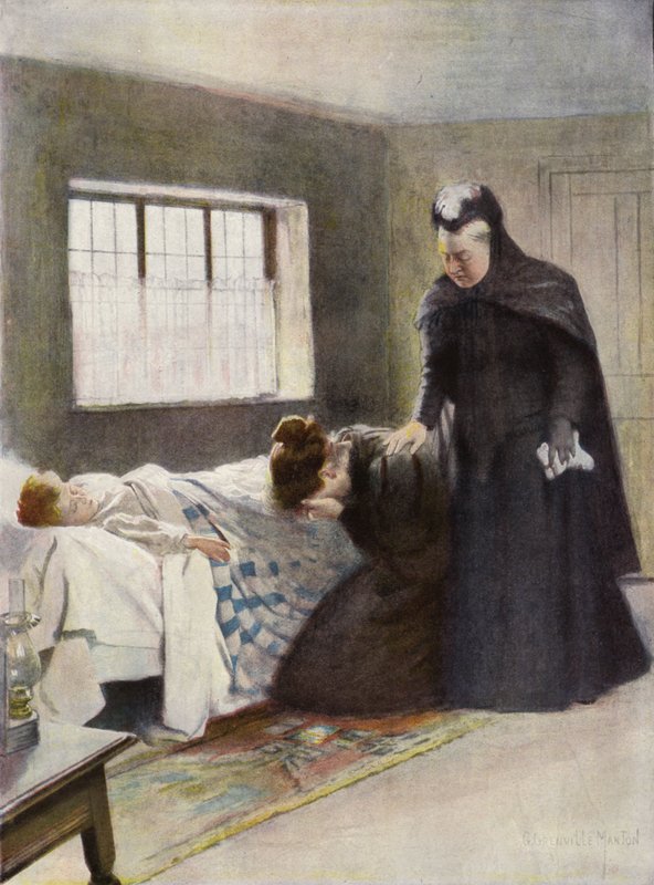 Karakter til dronning Victoria: Sympathy (farge litho) av G. Grenville Manton