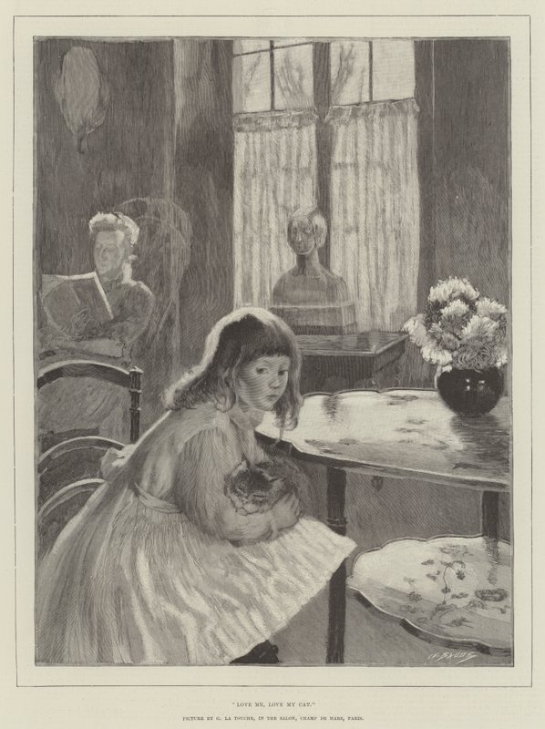 Elsk meg, elsk katten min av Gaston de la Touche