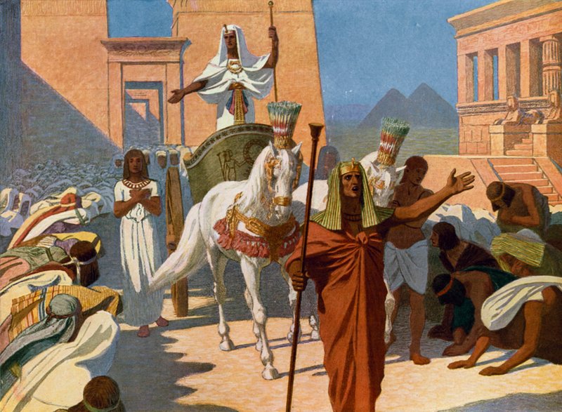 Josef som vesir av Egypt av Gebhard Fugel