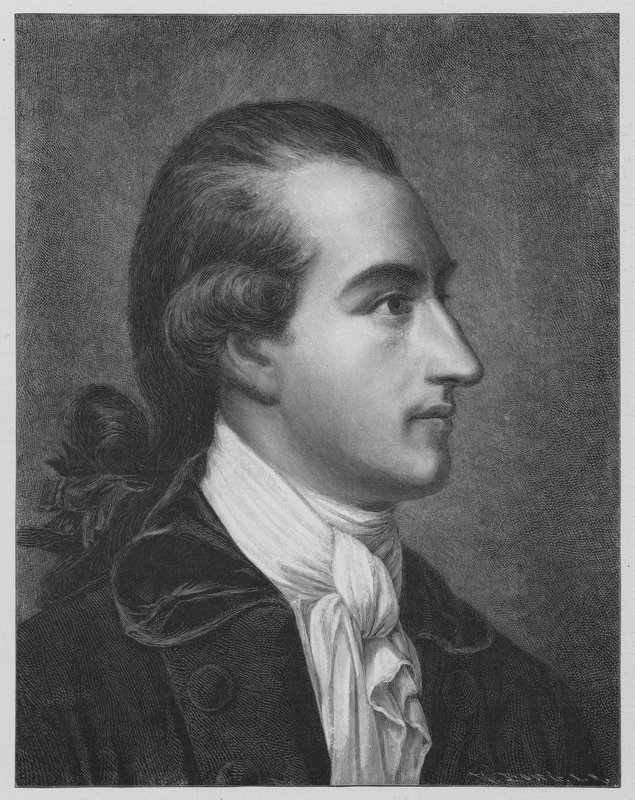 Johann Wolfgang von Goethe, tysk forfatter av Georg Oswald after May