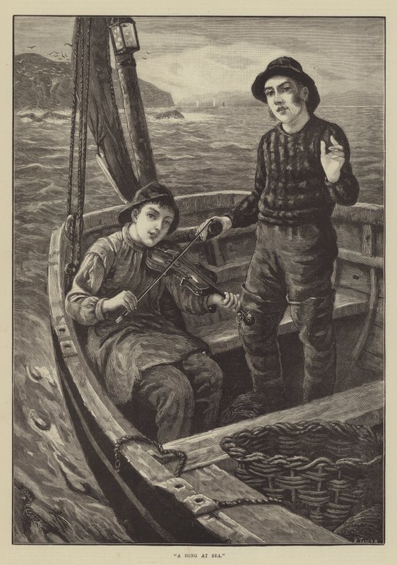 En sang til sjøs av George A. Elcock