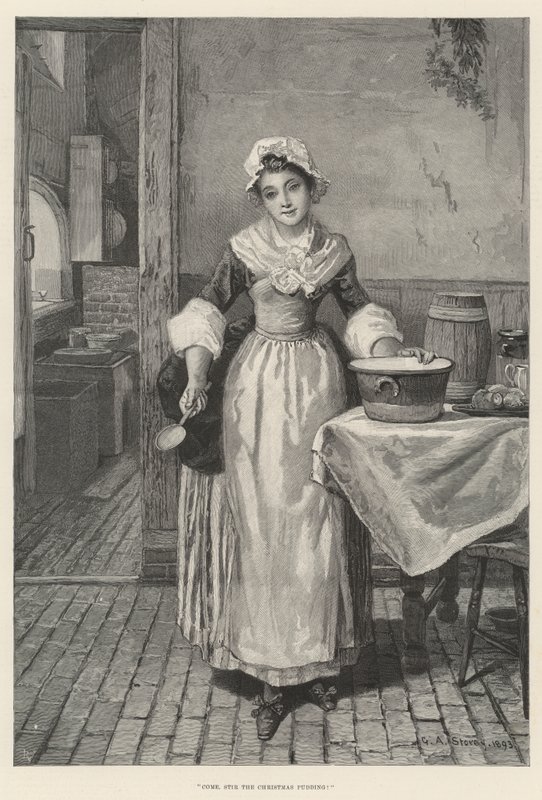 Kom, rør julepuddingen! av George Adolphus Storey