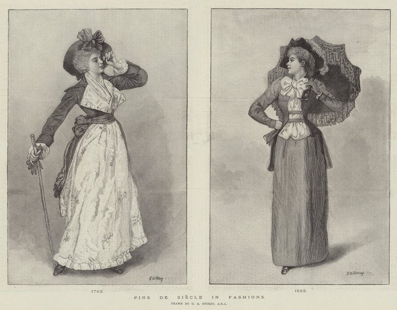 Fins de Siecle i moter av George Adolphus Storey