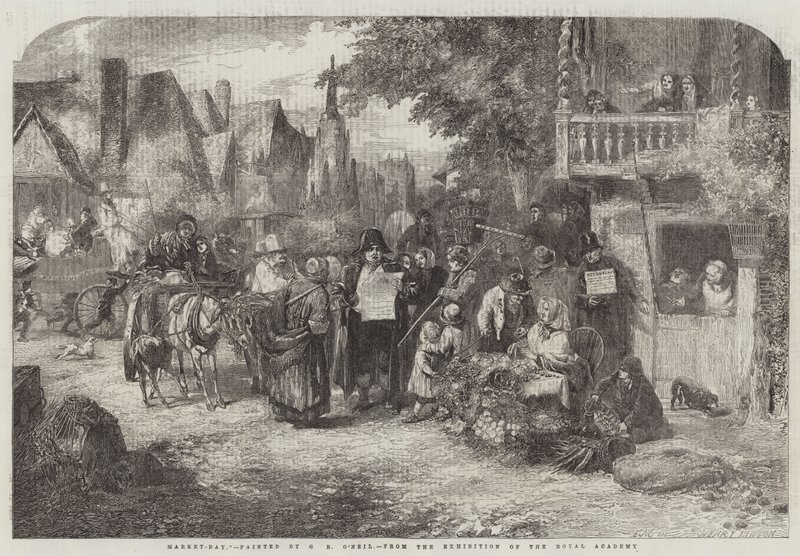 Markedsdagen av George Bernard O