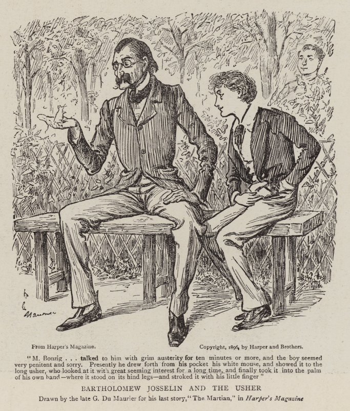 Bartholomew Josselin og Usher av George du Maurier