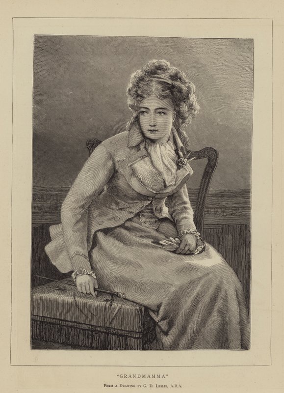 Bestemor av George Dunlop Leslie