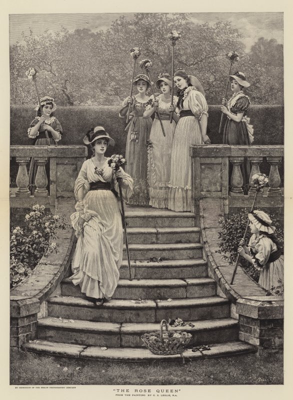 Rosedronningen av George Dunlop Leslie