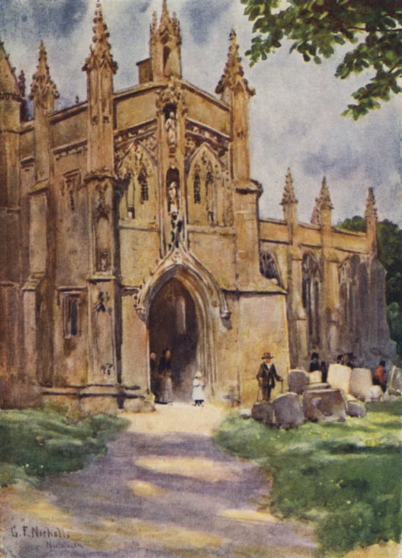 Kirken Poroh, Northleach av George Franck Nicholls
