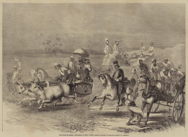 Torvet i India, veien til banen av George Francklin Atkinson