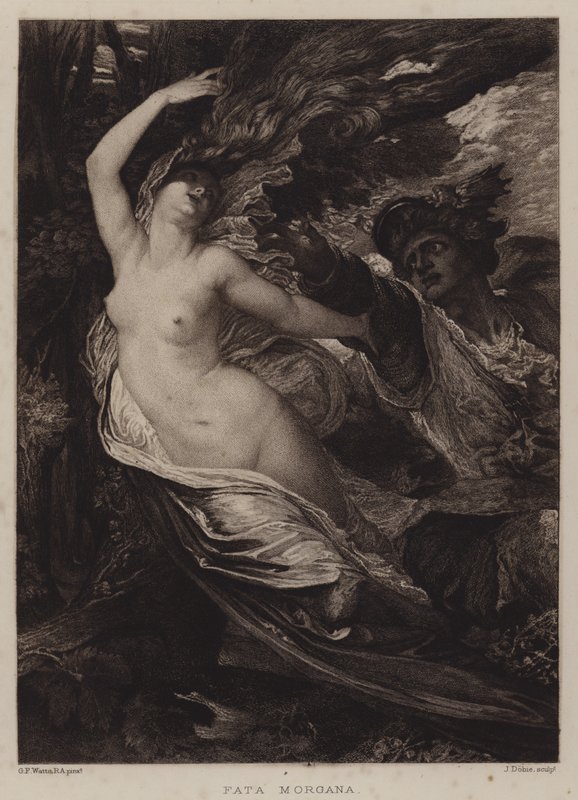 Morgana jente av George Frederick Watts