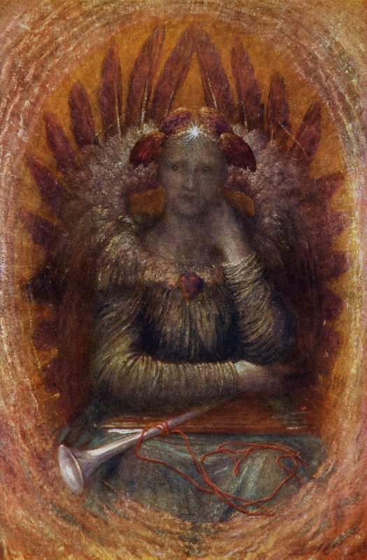 Beboeren i det innerste av George Frederick after Watts