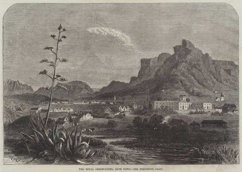 Royal Observatory, Cape Town av George French Angas