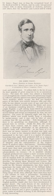 Sir James Paget av George Richmond