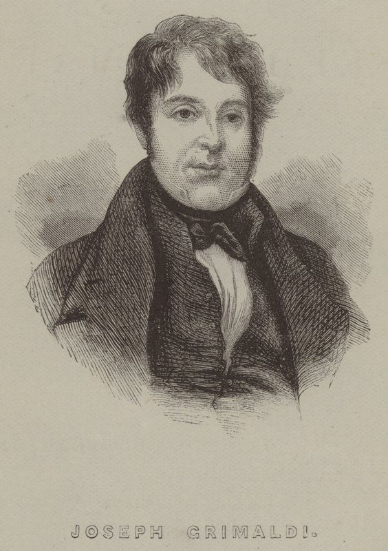 Joseph Grimaldi (gravering) av George (after) Cruikshank