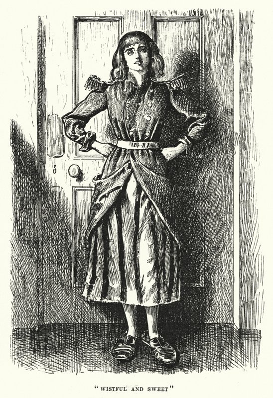 Illustrasjon for Trilby av George du Maurier (gravering) av George (after) Du Maurier