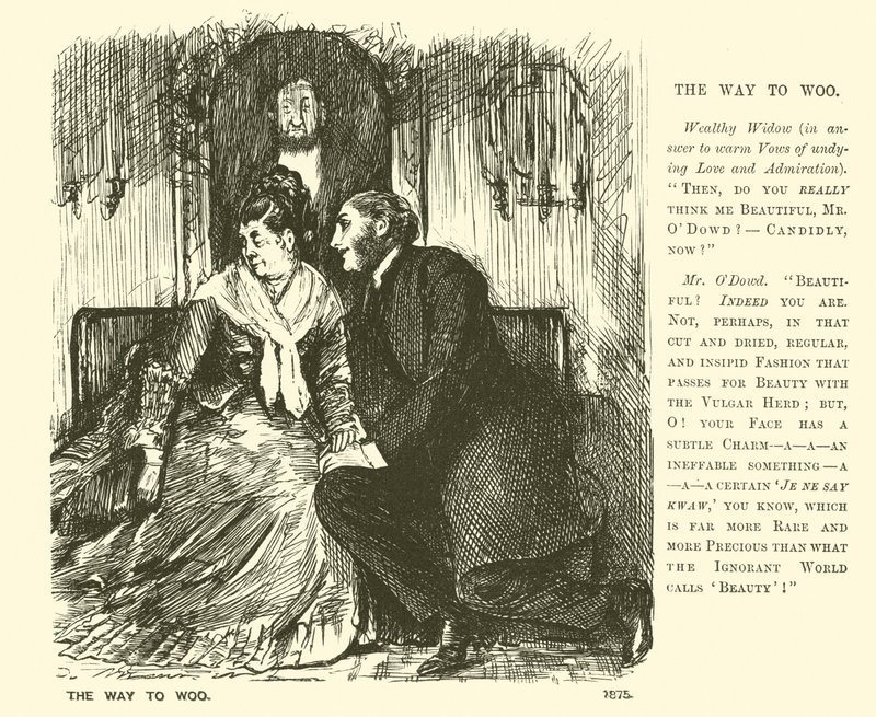 Måten å beile (gravering) av George (after) Du Maurier
