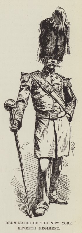 Trommemajor i New Yorks syvende regiment av George Augustus Sala