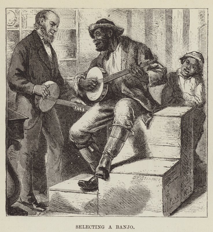 Velge en banjo av George Augustus Sala