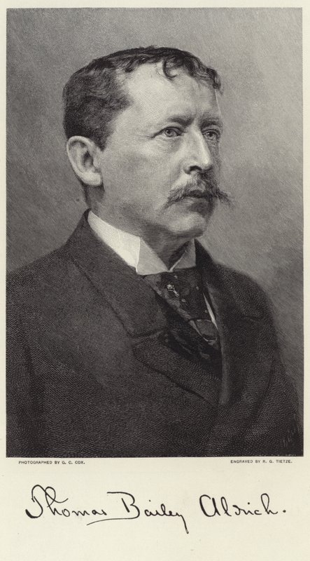 Portrett av Thomas Bailey Aldrich av George C. Cox