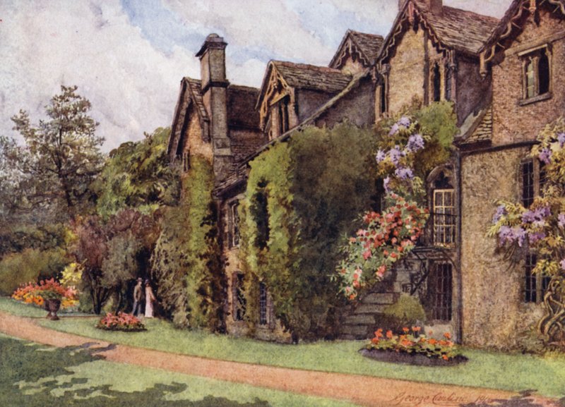 Oxford: The Old Benedictine Buildings, Worcester College av George Carline