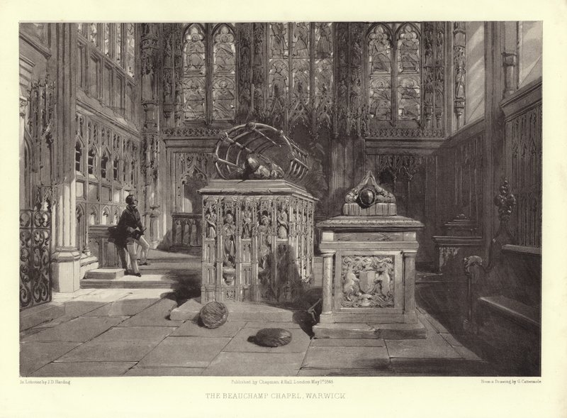 Beauchamp-kapellet, Warwick av George Cattermole