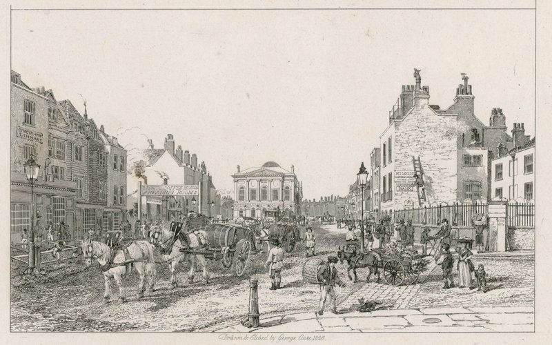 The Sessions House, Clerkenwell av George Cooke