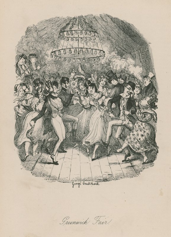 Greenwich Fair av George Cruikshank