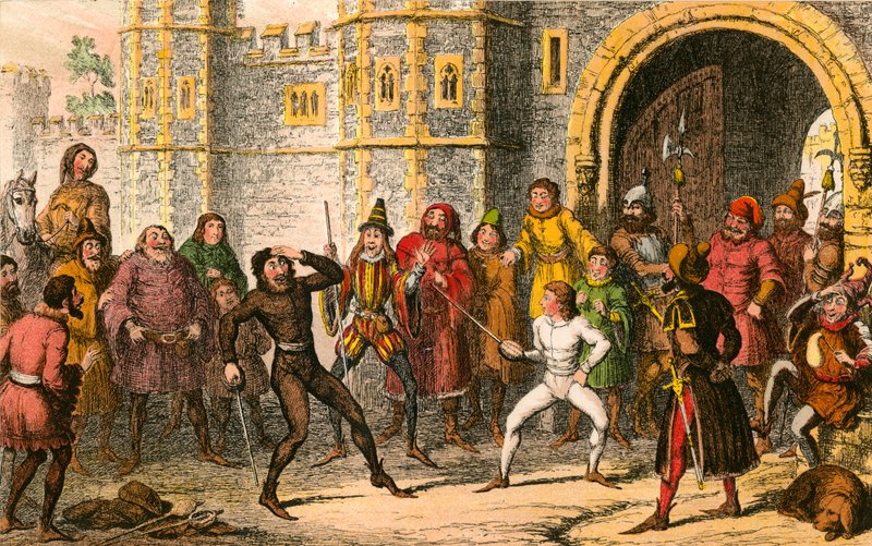 Henrik IV, del II av George Cruikshank