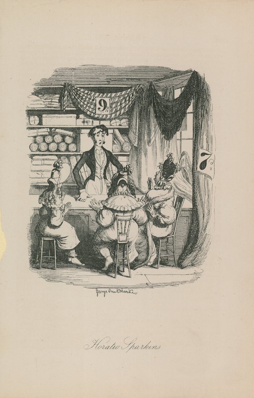 Horatio Sparkins av George Cruikshank